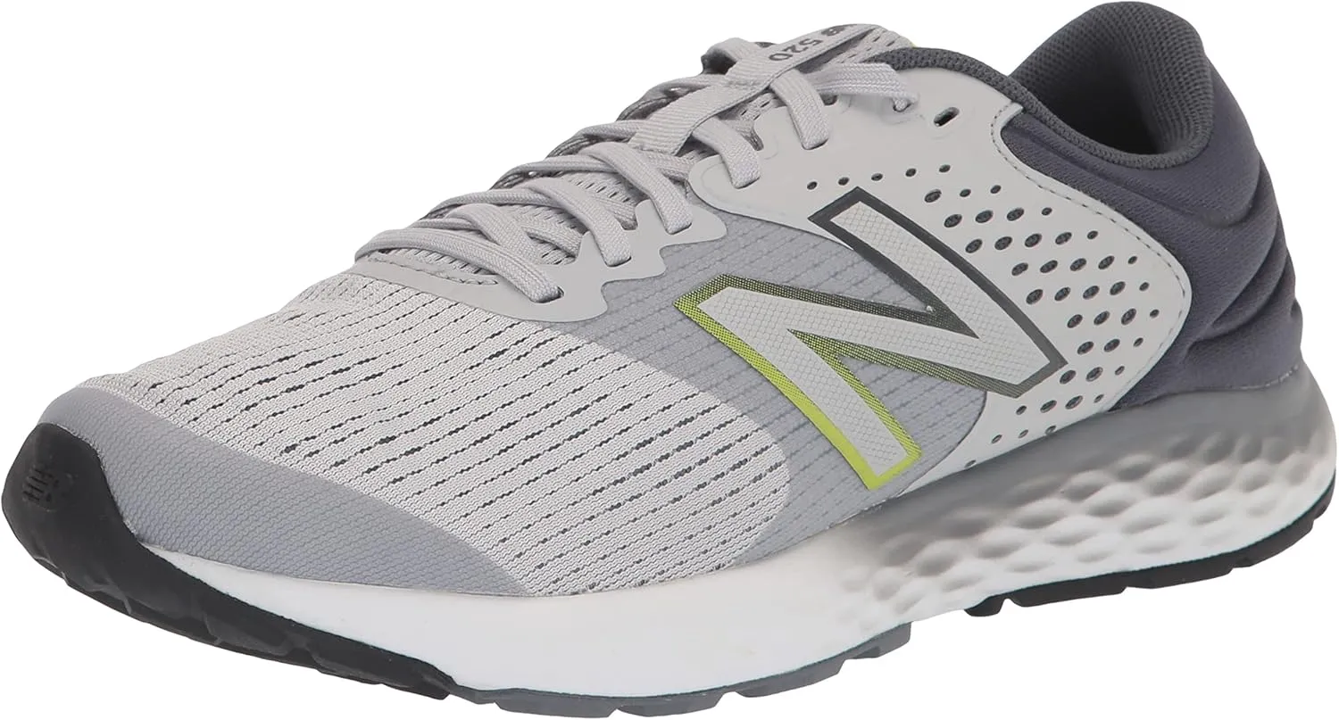 New Balance Men's 520 V7 Running Shoe, Black, 14 UK Wide
