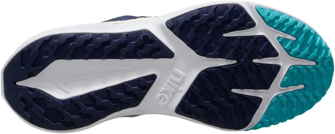 Nike Star Runner 4 Big Kids' Road Running Shoes (DX7615-409, Midnight Navy/Dusty Cactus/White/Volt Tint)
