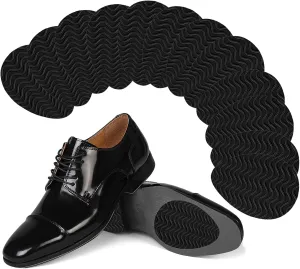 Non Slip Shoe Pads,Shoe Sole Protector,Shoe Grips on Bottom of Shoes,Anti Slip Grips for Shoes (Black - 6 Pairs)