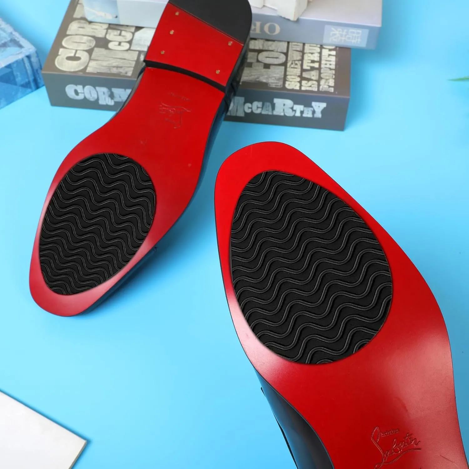 Non Slip Shoe Pads,Shoe Sole Protector,Shoe Grips on Bottom of Shoes,Anti Slip Grips for Shoes (Black - 6 Pairs)