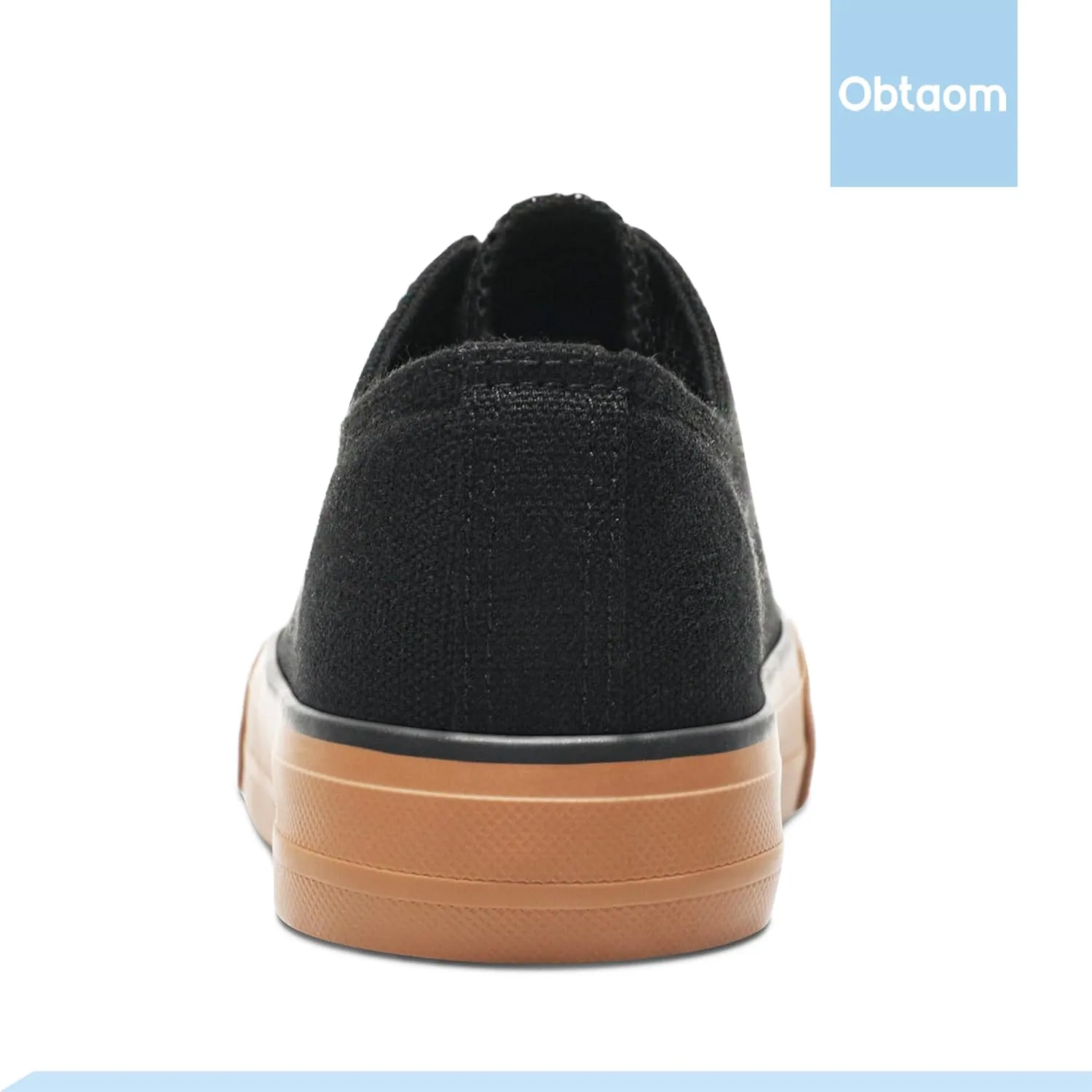 Obtaom Unisex Canvas Shoes Low Top Fashion Sneakers Slip on Walking Shoe