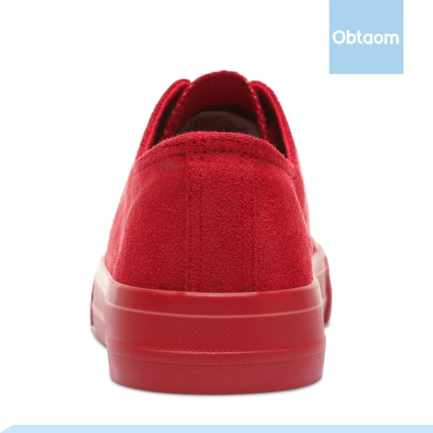 Obtaom Unisex Canvas Shoes Low Top Fashion Sneakers Slip on Walking Shoe