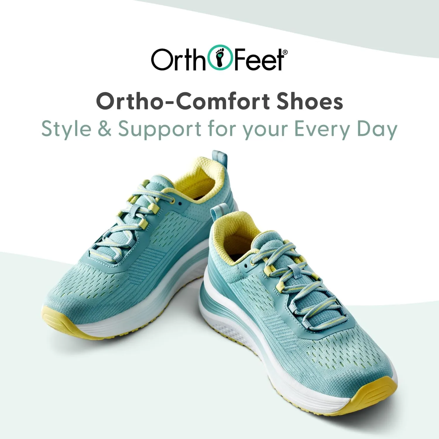 Orthofeet Women's Orthopedic Relay Running Shoe for Foot Pain Relief