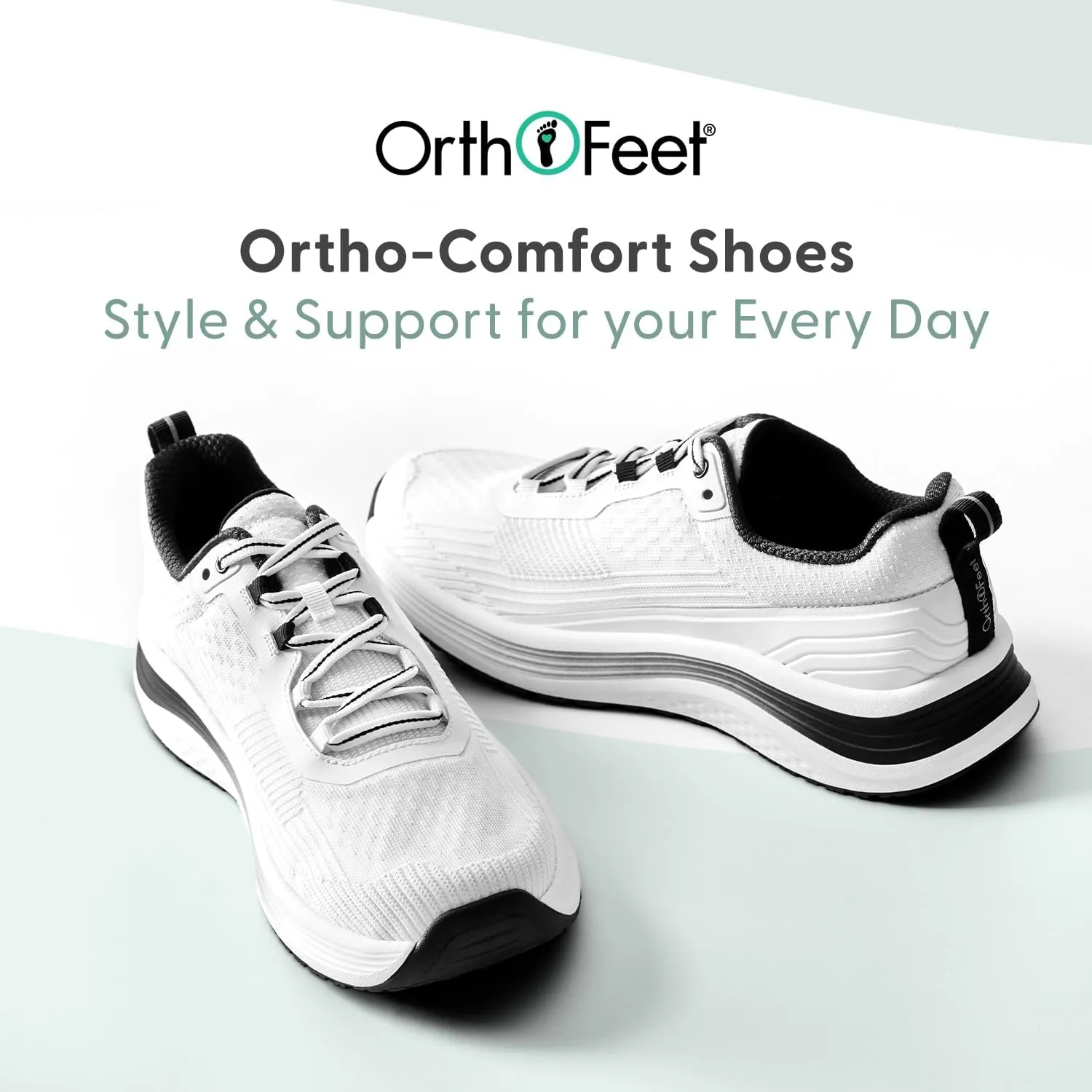 Orthofeet Women's Orthopedic Relay Running Shoe for Foot Pain Relief