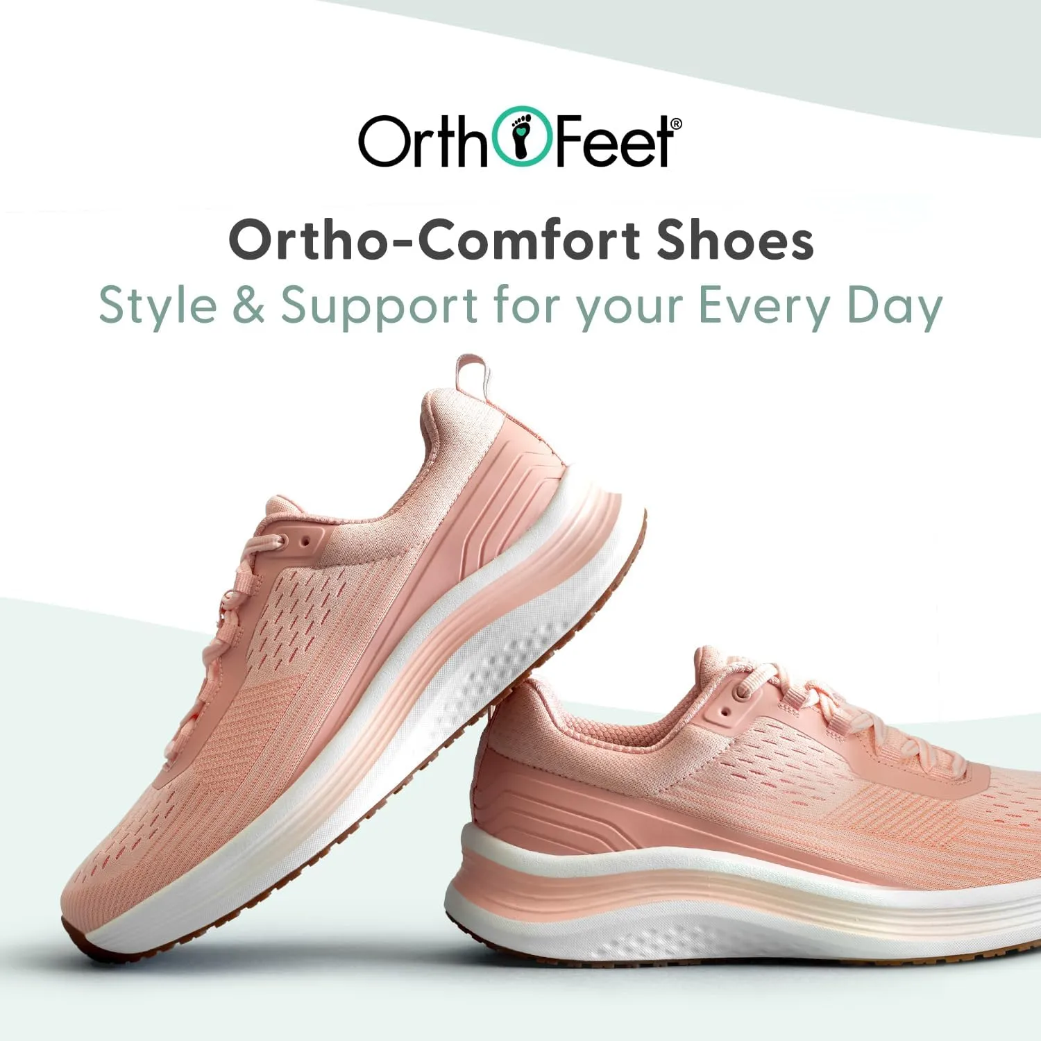 Orthofeet Women's Orthopedic Relay Running Shoe for Foot Pain Relief