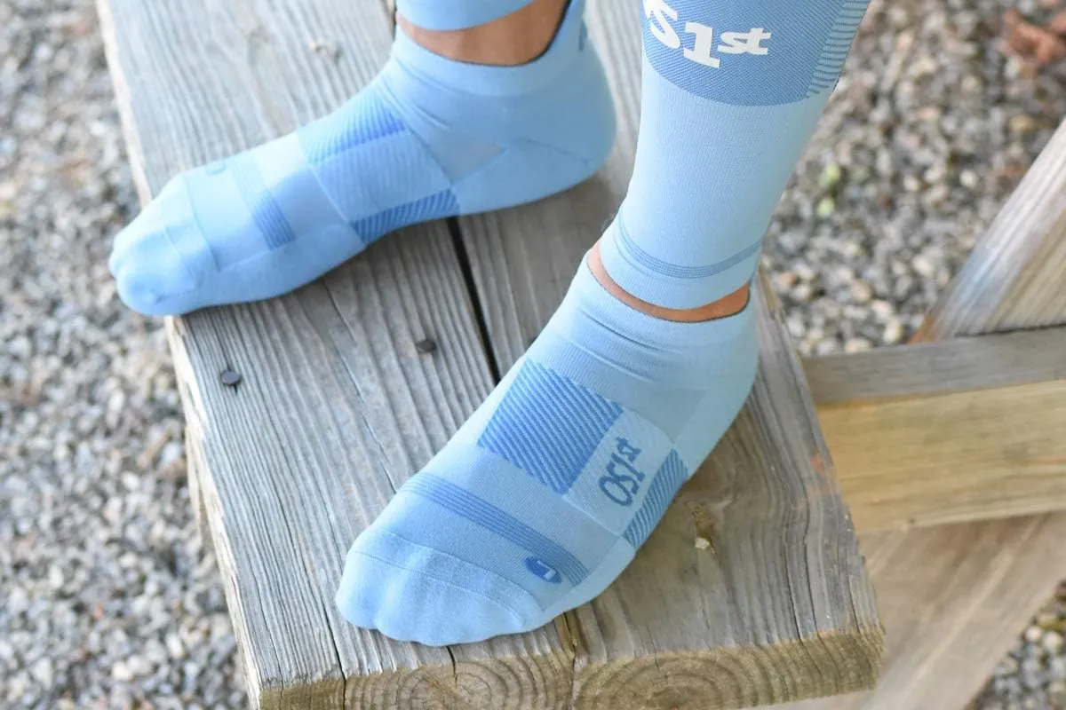 OS1st TA4 Thin Air No Show Running Socks with special ventilation feature for men & women, lightweight, and breathable design