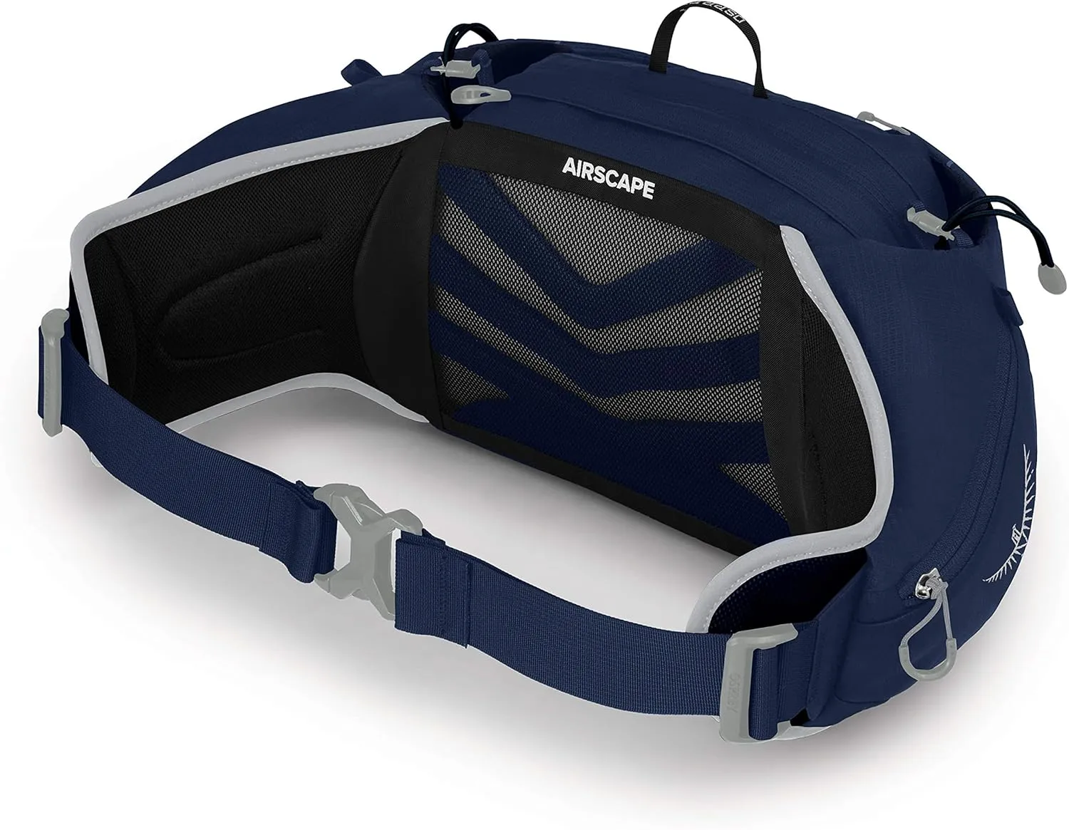 Osprey Talon 6L Men's Lumbar Hiking Waist Pack, Ceramic Blue