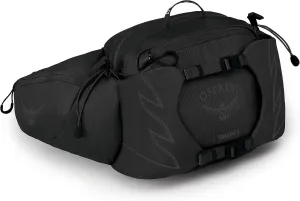 Osprey Talon 6L Men's Lumbar Hiking Waist Pack, Stealth Black