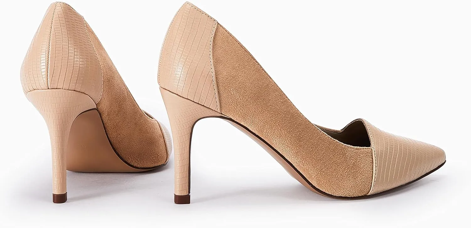 PiePieBuy Womens High Heels Pumps Pointed Toe Slip On Stiletto Classic Dress Party Office Shoes