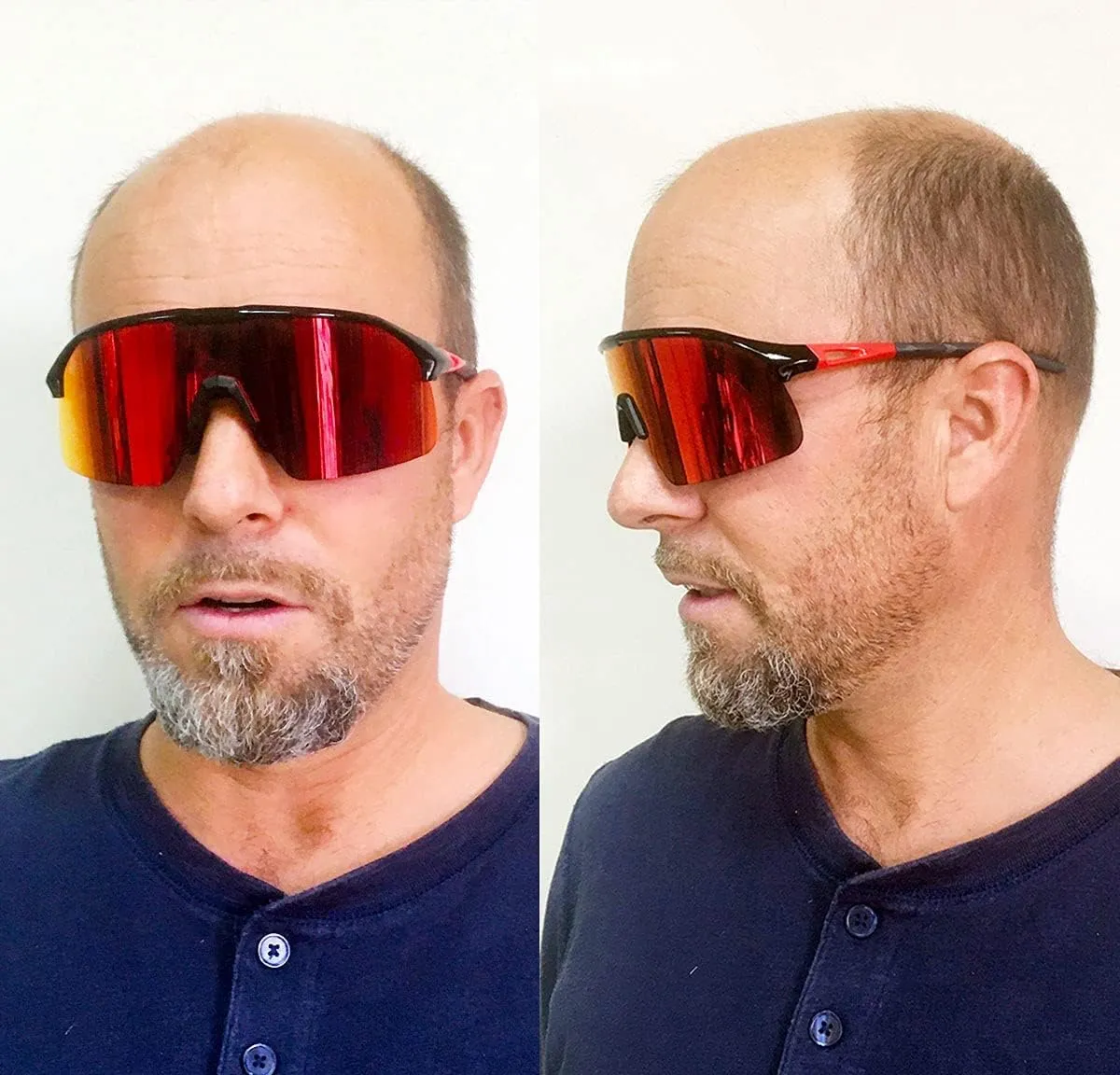 Polarized Cycling Sunglasses for Women and Men, Golfing Running Volleyball MTB and Outdoor sports