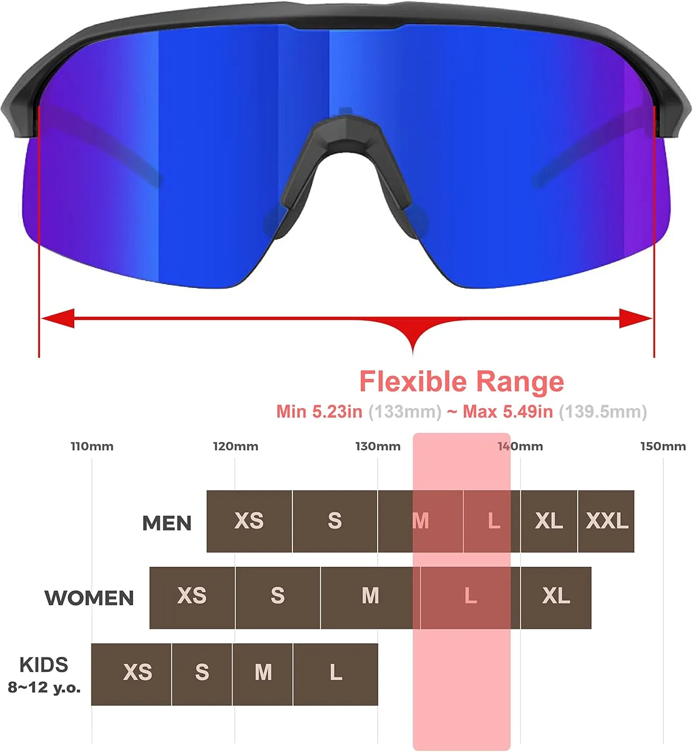 Polarized Cycling Sunglasses for Women Men Golfing Running Volleyball MTB Outdoor Sports Padel