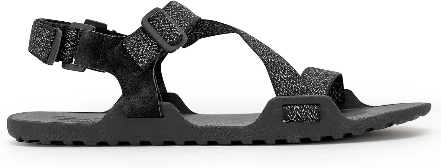 Pulltop Men's Wide Barefoot Sandals - Minimalist | Zero Drop | Ultralight Trail Running Hiking Sandals Adjustable