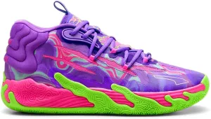 Puma Mens Mb.03 Toxic Lace-Up Basketball Sneakers Shoes Court - Purple, 37891601