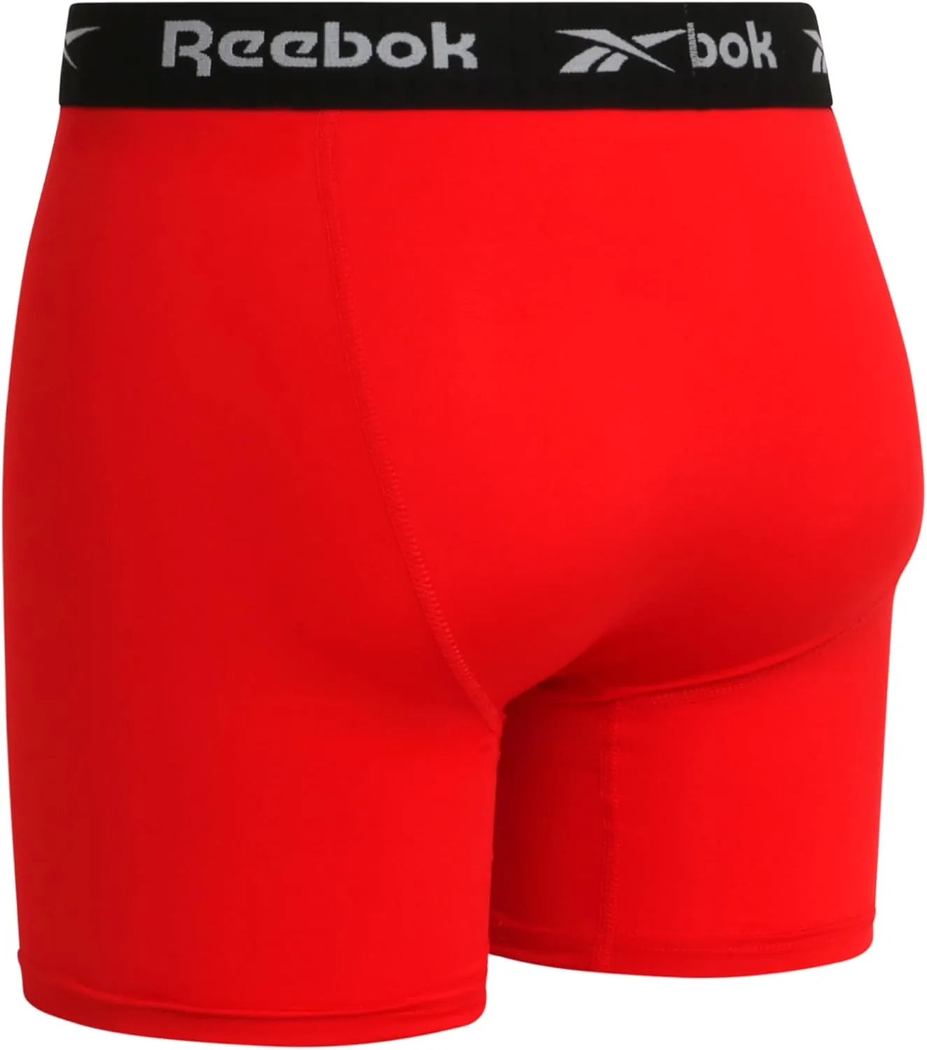 Reebok Mens Boxer Briefs - 8 Pack Stretch Performance Moisture Wicking Mens Underwear Boxers with Contour Pouch (Sizes: S-XL)
