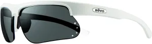 Revo Sunglasses Cusp S: Polarized Lens Filters UV, Semi-Rimless Rectangle Wrap Frame