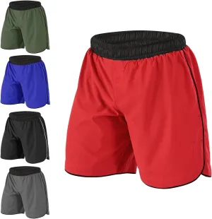 ROAR-INT MMA Boxing Shorts Grappling Shorts Nogi Kickboxing Short Boxing Trunks MMA Shorts Brazilian Jiu Jitsu Shorts