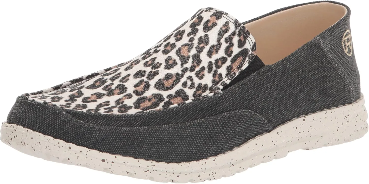 ROPER Womens Hang Loose Slip On Sneakers Shoes Casual - Black