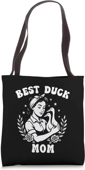 Runner Duck Mom Indian Runners Cute Duck Tote Bag