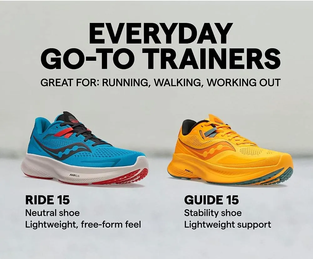 Saucony Men's Ride 15 Tr Trail Running Shoe