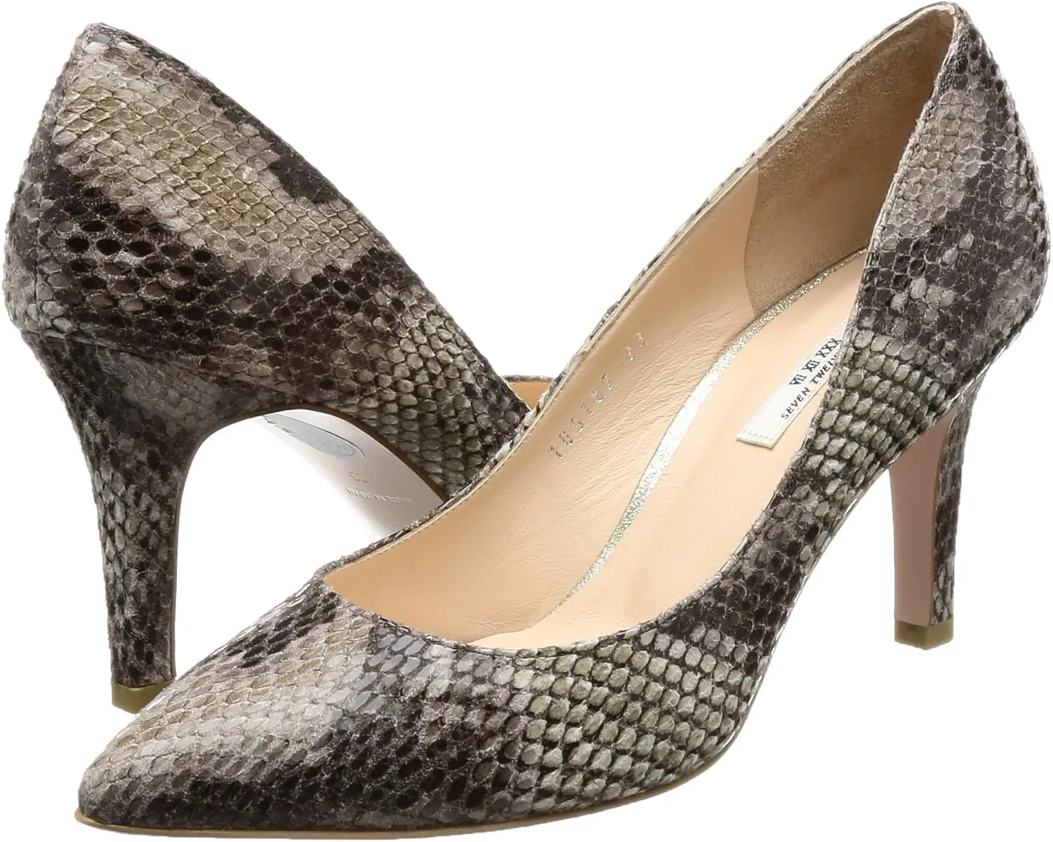 SEVEN TWELVE THIRTY(セヴントゥエルヴサーティー) Women's Pump, 23.0 cm