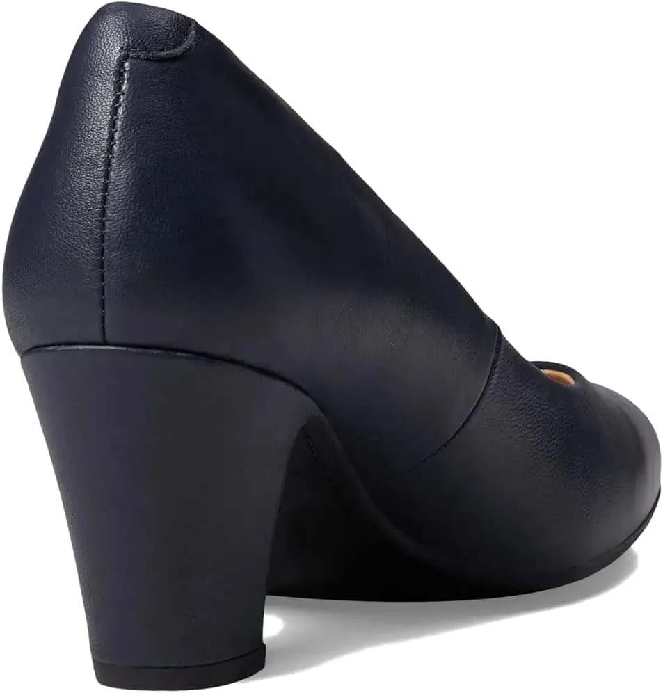 SHODENSE Women Vintage Chunky Kitten Heel Pumps Shoes Round Closed Toe Slip On Dress Sandals High Block Heels Formal Work Shoes Ladies Snakeksin Crocodile Suede Evening Party Shoe Retro 4-11 M US