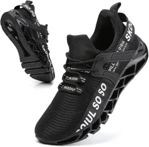 SKDOIUL Sport Running Shoes for Mens Mesh Breathable Trail Runners Fashion Sneakers