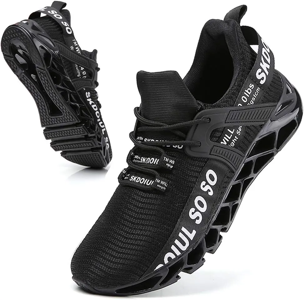 SKDOIUL Sport Running Shoes for Mens Mesh Breathable Trail Runners Fashion Sneakers