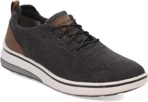 Skechers Mark Nason Men's Casual Cell Wrap-Robinson Washed Knit Wingtip Oxford, Black, 11.5