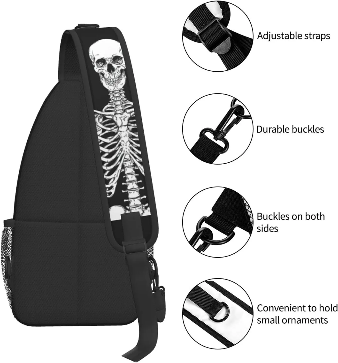 Sling Bag Women Men Backpack Crossbody Bag Travel Hiking Casual Sport Climbing Runners Daypack Waterproof