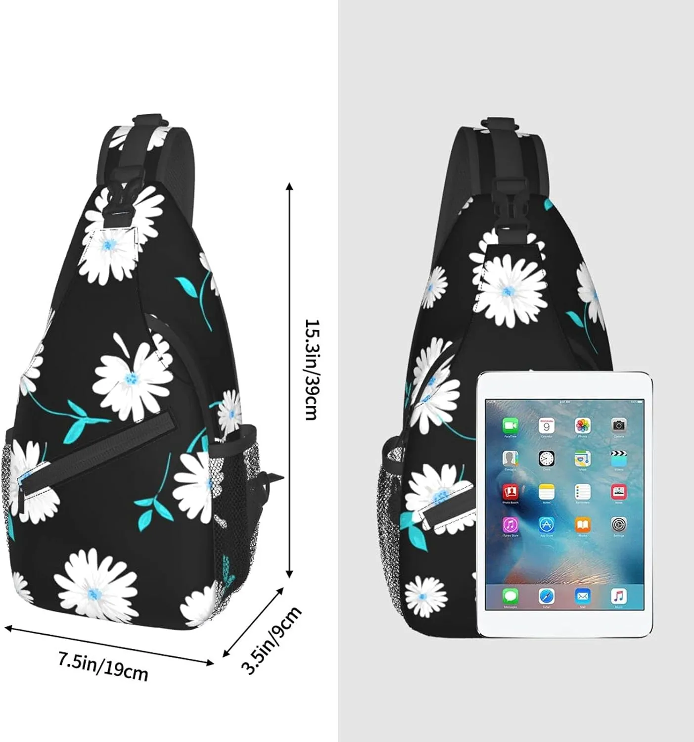 Sling Bag Women Men Backpack Crossbody Bag Travel Hiking Casual Sport Climbing Runners Daypack Waterproof