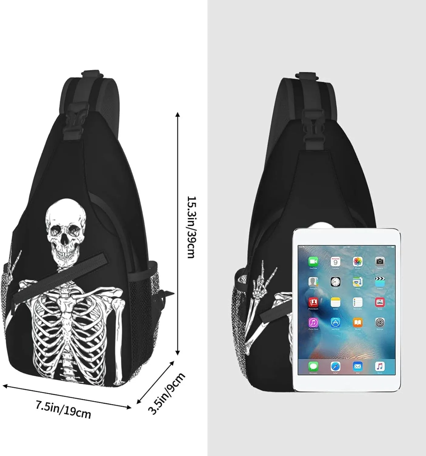 Sling Bag Women Men Backpack Crossbody Bag Travel Hiking Casual Sport Climbing Runners Daypack Waterproof