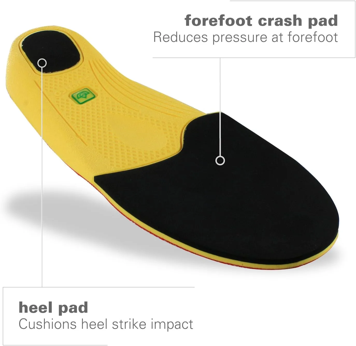 Spenco Polysorb Walker/Runner Athletic Insole Men's 12-13.5
