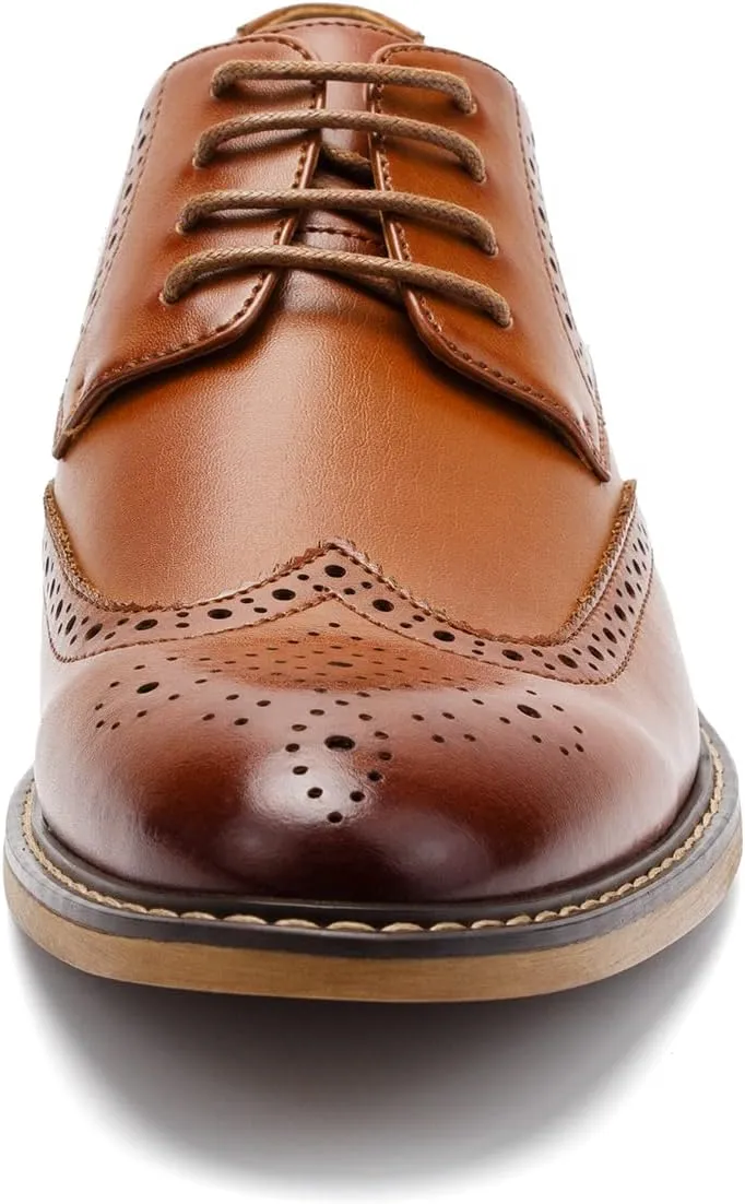Temeshu Men's Dress Shoes Casual Oxford Shoes Business Formal Shoes