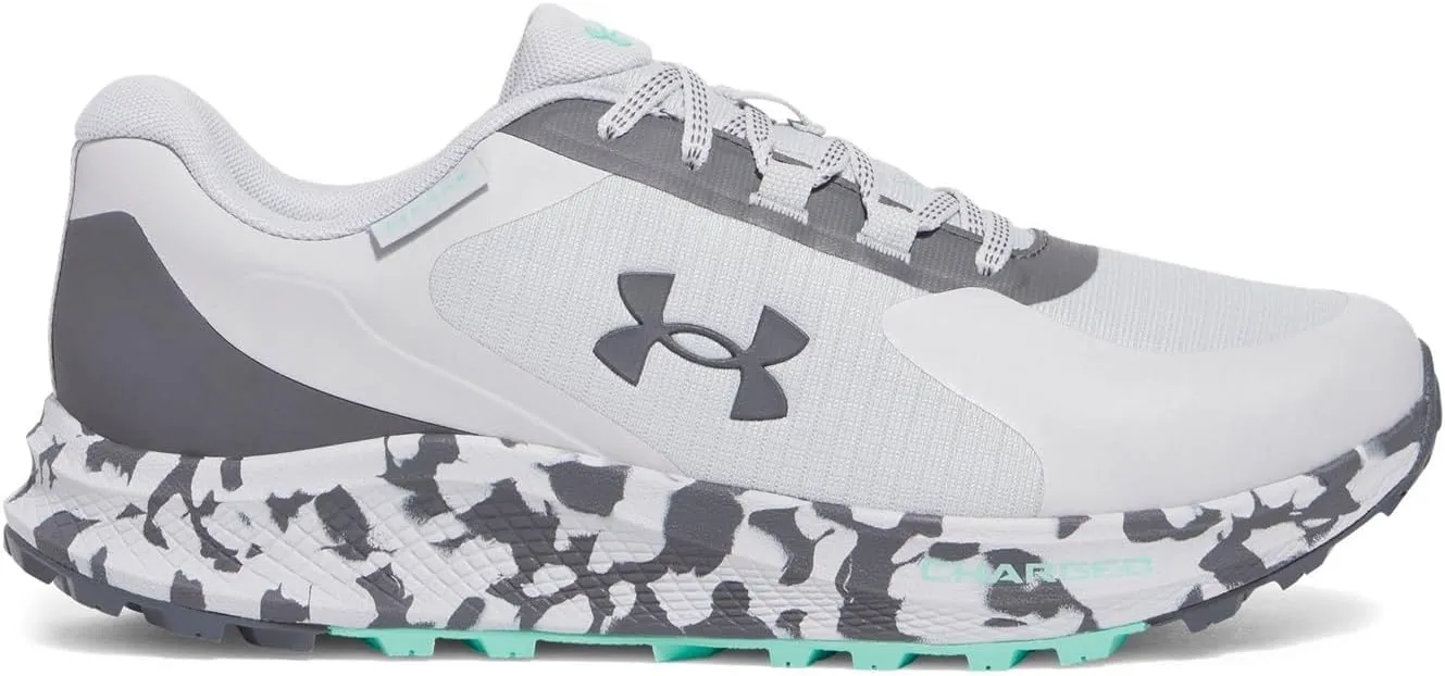 Under Armour Men's Charged Bandit Trail 3 Storm Proof, (014) Halo Gray/Castlerock/Castlerock, 8, US