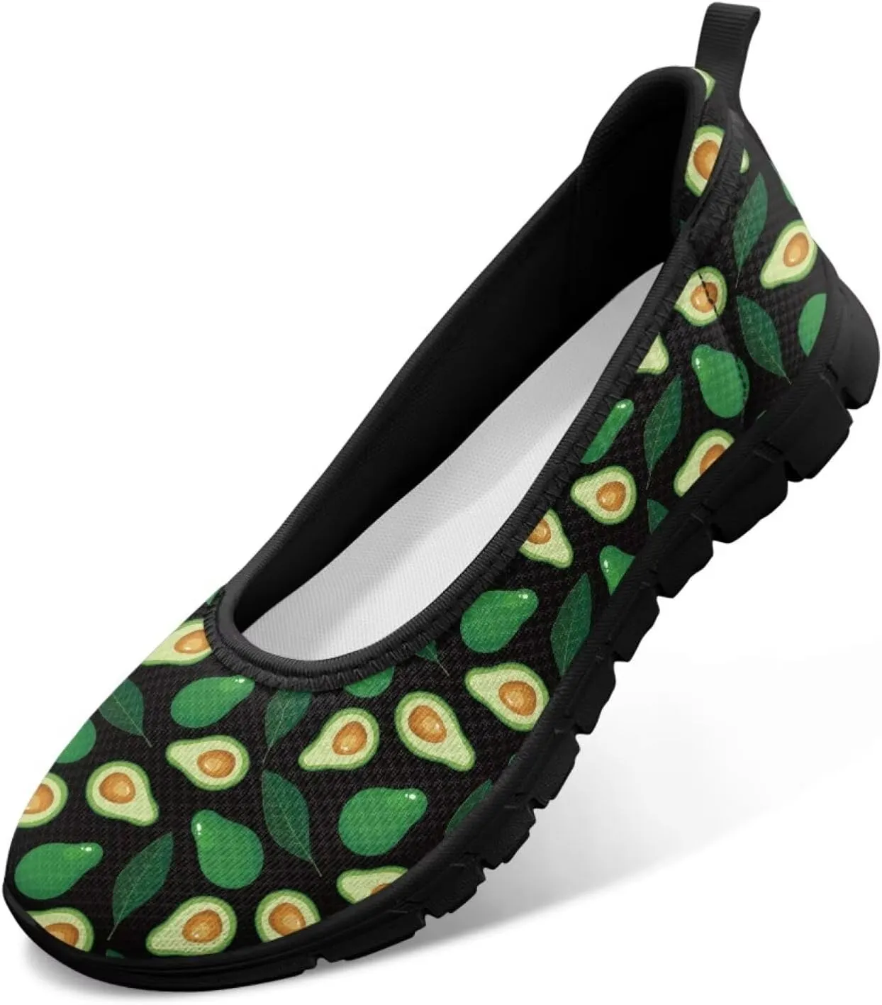 UNICEU Women's Slip On Casual Shoes Breathable Mesh Fashion Loafers Lightweight Non-Slip Comfort Walking Work Sneakers