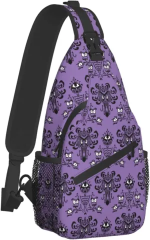 Unisex Sling Backpack Crossbody Shoulder Bags for Men Women Small Daypacks Chest Bag Hiking Travel Sport Climbing Runners