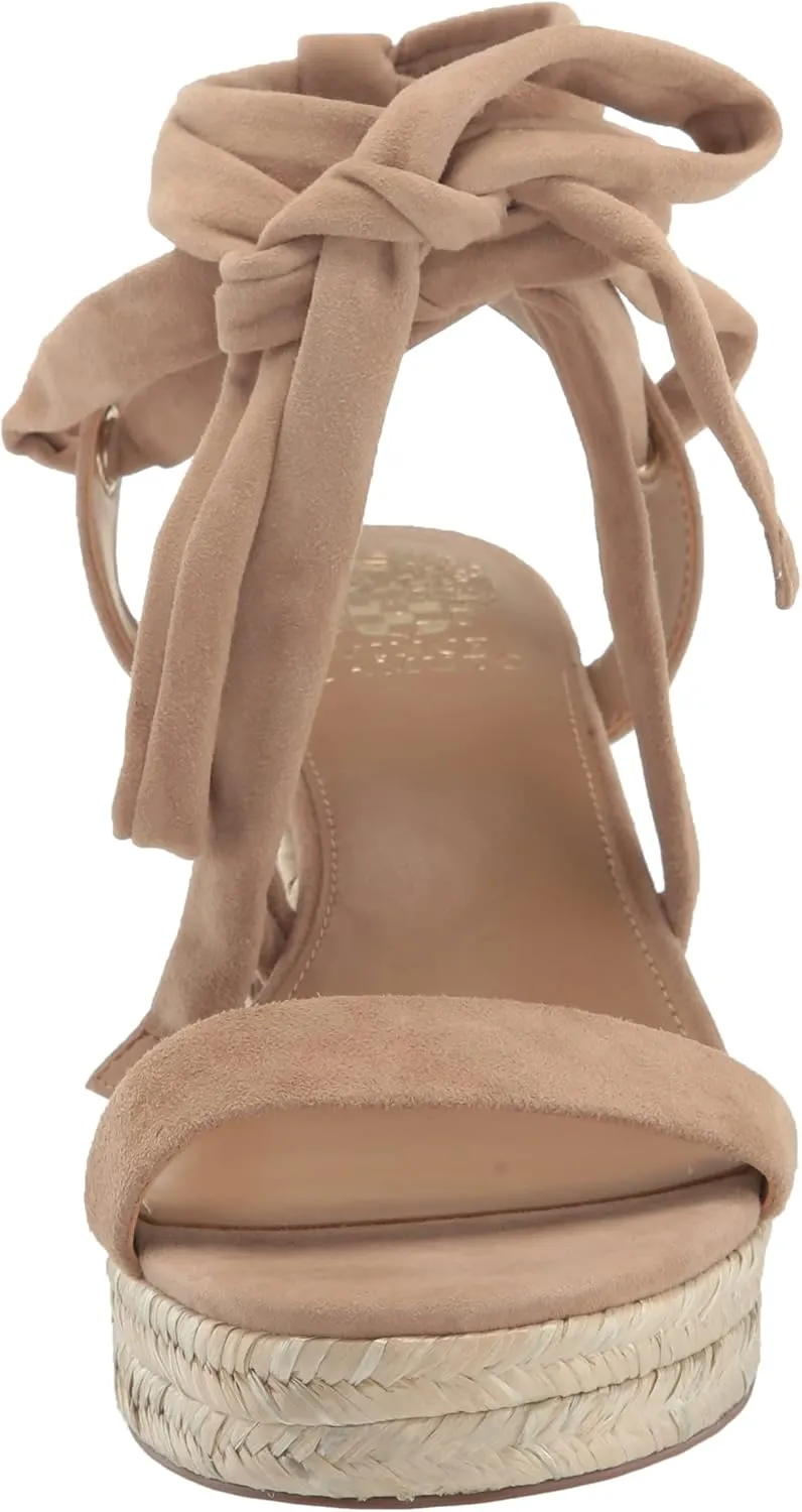 Vince Camuto Women's Roreka Lace Up Espadrille Sandal Wedge