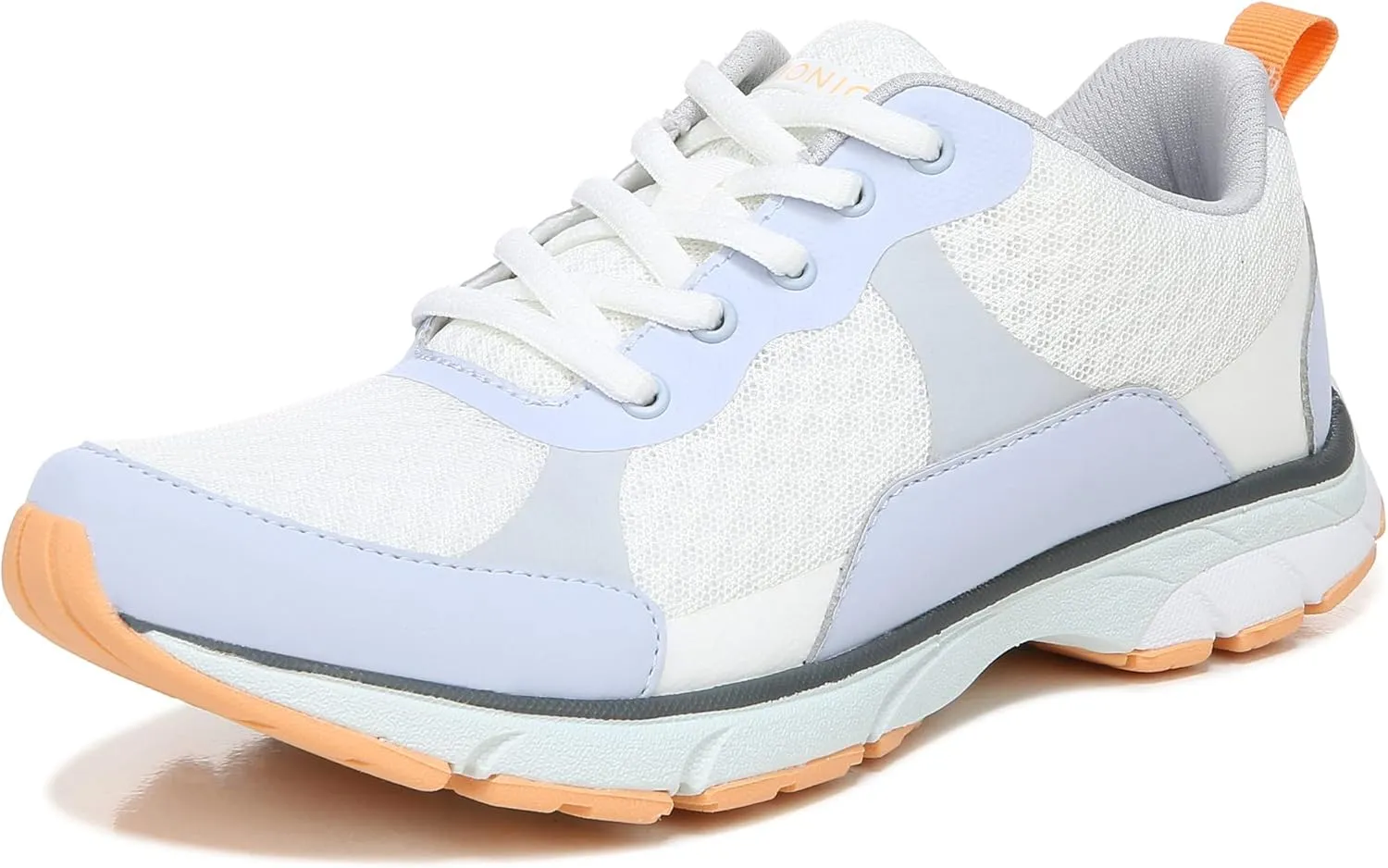 Vionic Dashell Women's Lace Up Athletic Walking Shoe Blue Haze - 7 Wide