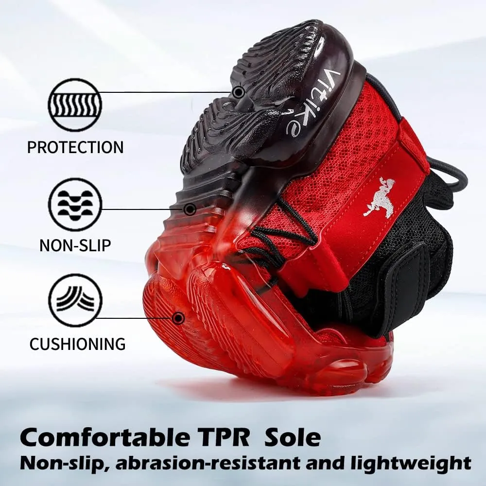 VITUOFLY Boys Sneakers Kids Running Shoes Girls Mesh Fitness Shoe Indoor Training Sneaker Lightweight Outdoor Sports Athletic Tennis Shoes for Little Kid/Big Kid