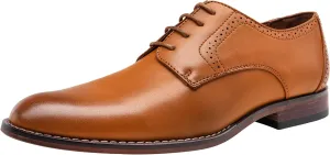 Vostey Men's Dress Shoes Classic Wingtip Brogue Men Oxfords