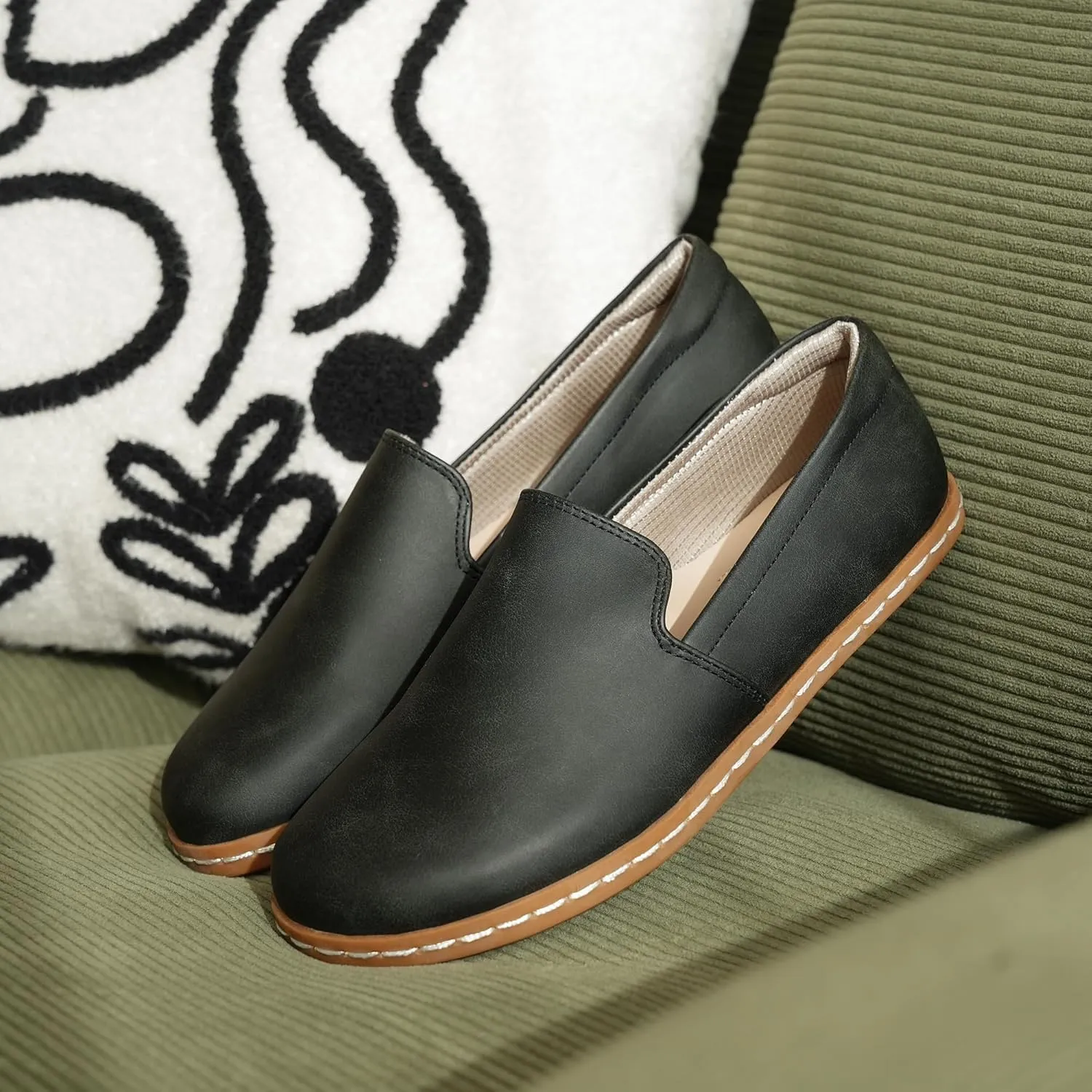 Women Slip-On Barefoot Shoe Comfortable Dress Shoes Loafers