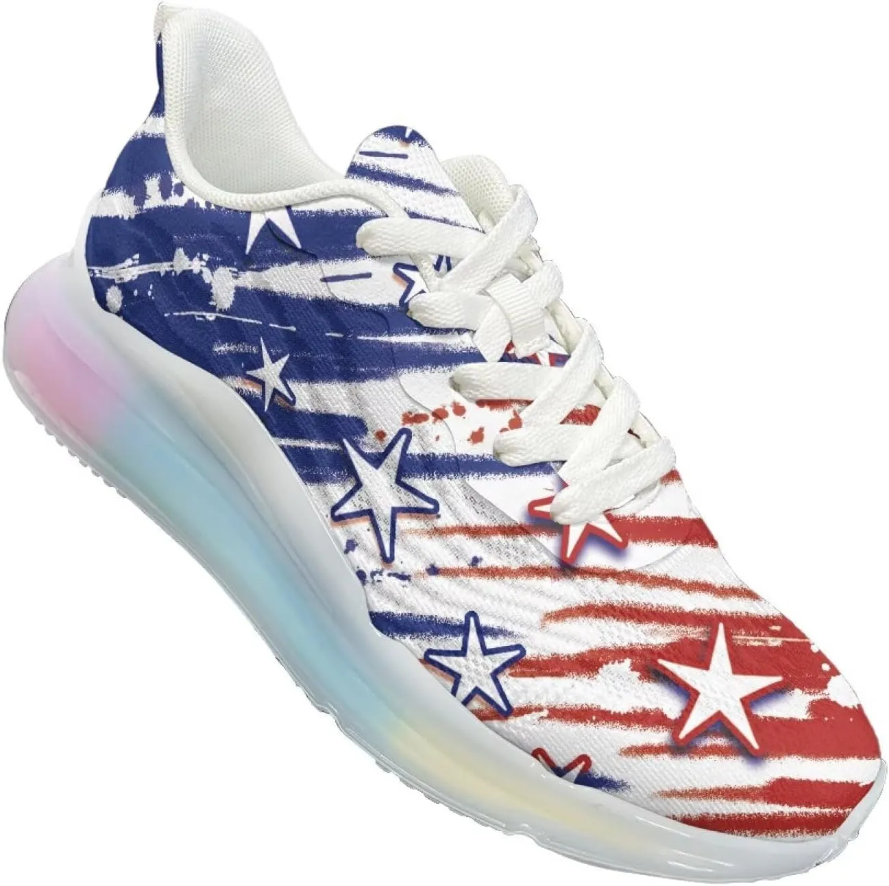 Women's Air Cushion Running Shoes Breathable Sports Tennis Sneakers Comfort Anti-Skid Casual Walking Shoes US 6-11