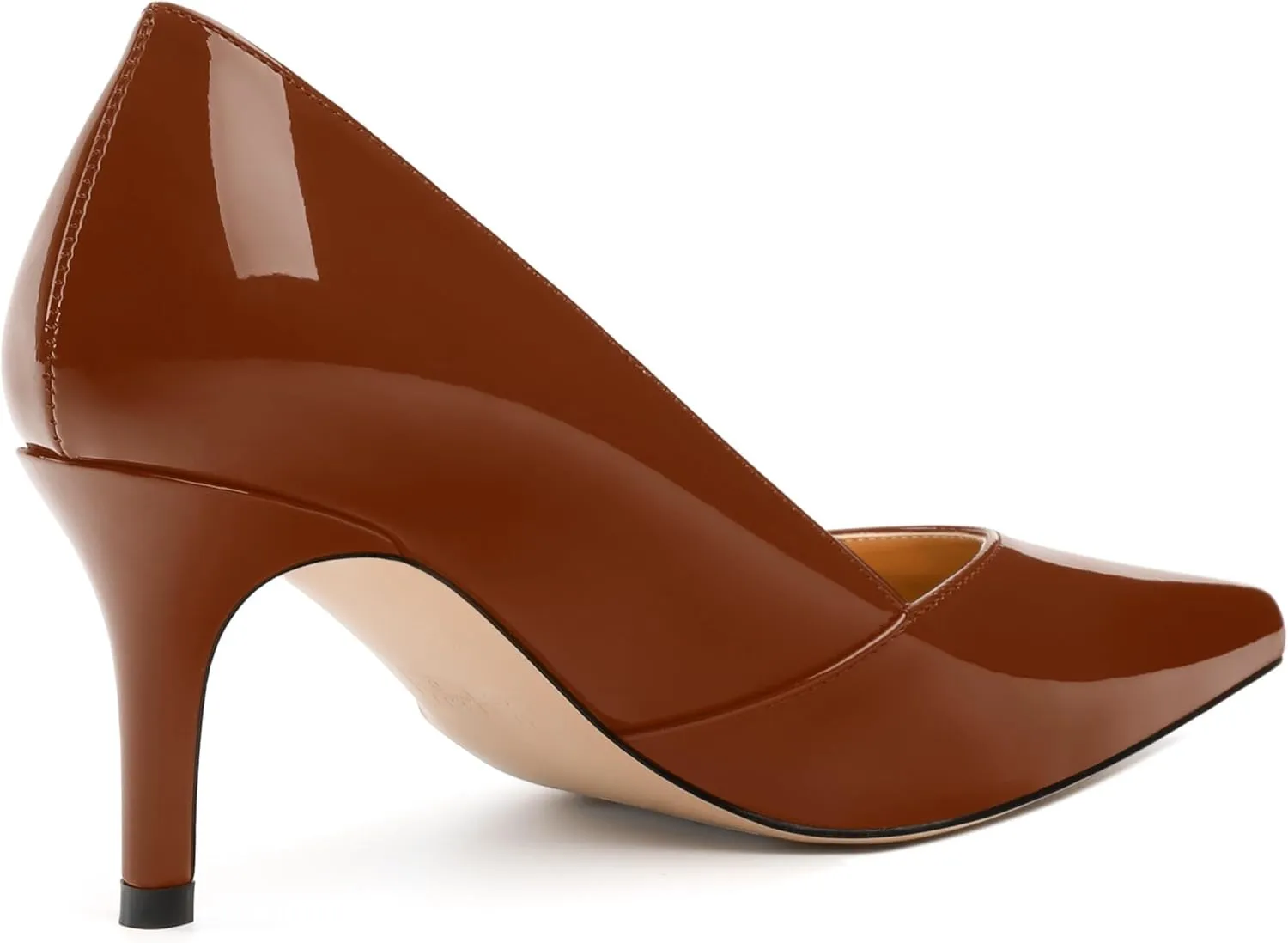 Women's Closed Toe High Stiletto Heels Dress Pointed Toe Daily Patent Pumps Shoes