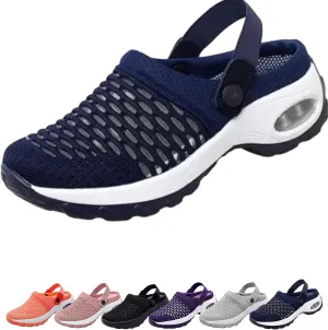 Women's Orthopedic Clogs with Air Cushion Support to Reduce Back and Knee Pressure, Walking Shoes Slippers Sandals