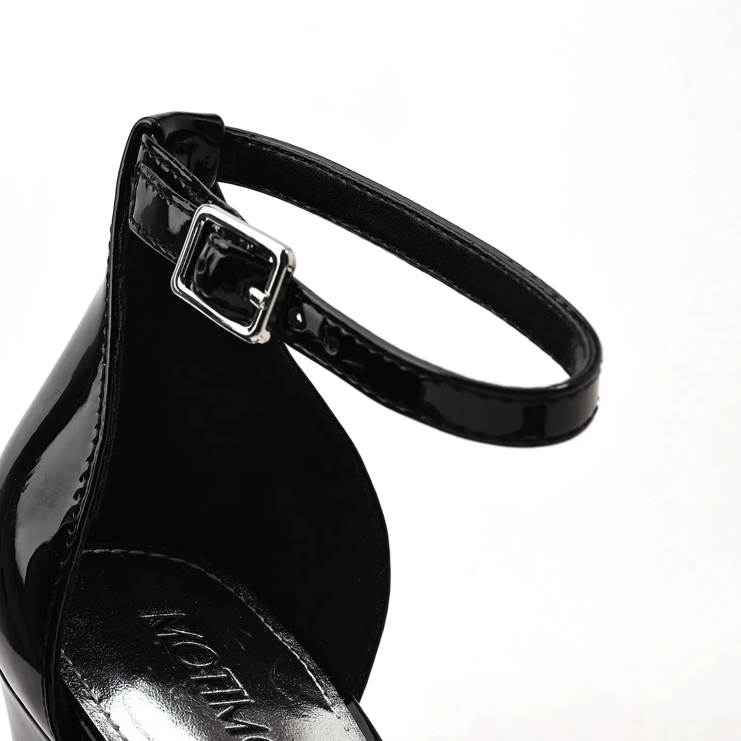 Women's Platform High Heels for Women Chunky Closed Toe Sandals Ankle Strap Buckle Block Heels Round Pointed Toe Wedding Party Comfortable Pumps Dress Shoes for Women