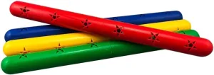 YARNOW 2pcs Gymnastics Stick Relay Sticks for Boys and Girls Bell Design Relay Wand Lightweight Portable Relay Race Supplies 35cm Suitable for Track Field